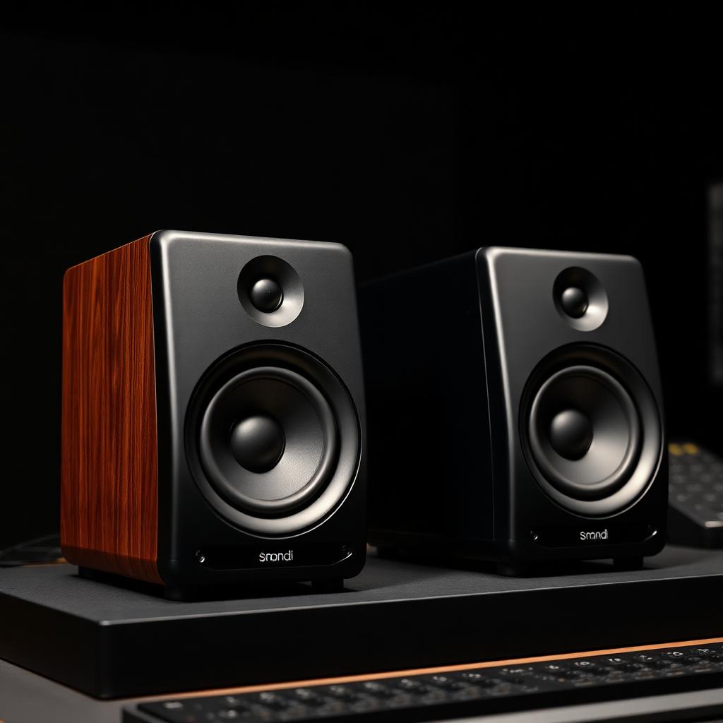 Studio Desk Pair — Powered 2.0 desktop monitors