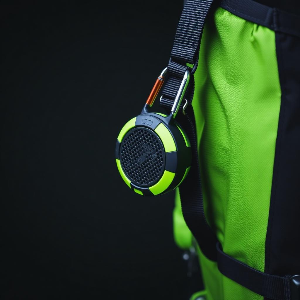 Trail Clip — Carabiner speaker for hikes