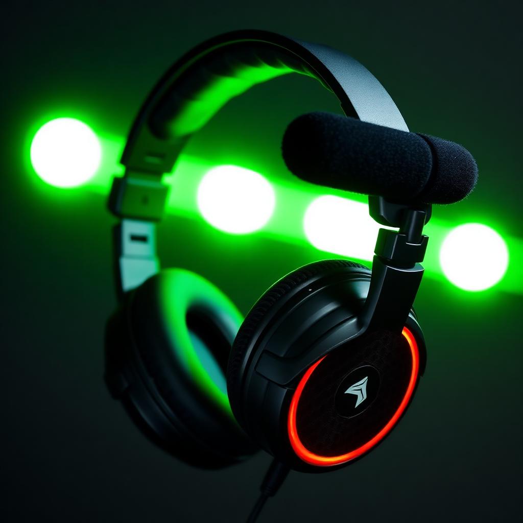 Raid Gaming — Boom mic, 7.1 surround
